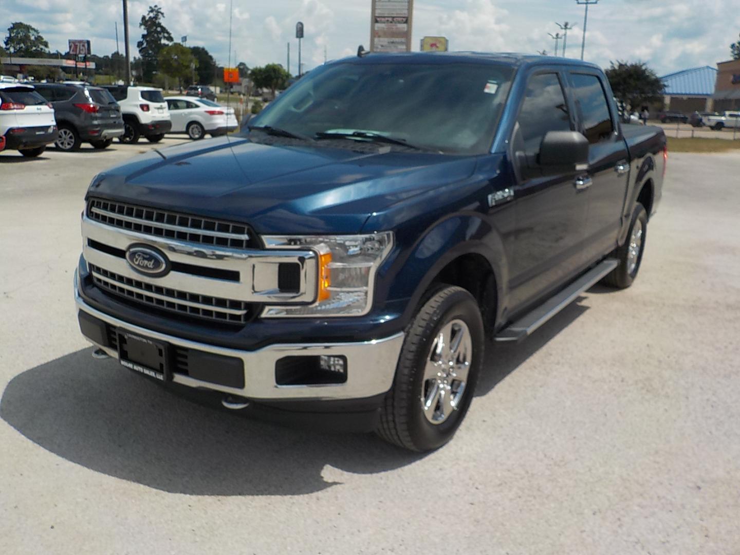 2019 Blue Ford F-150 XLT SuperCrew 5.5-ft. Bed 4WD (1FTEW1E51KK) with an 5.0L V8 OHV 32V engine, 6A transmission, located at 1617 W Church Street, Livingston, TX, 77351, (936) 327-3600, 30.710995, -94.951157 - I LIKE IT!! - Photo#3