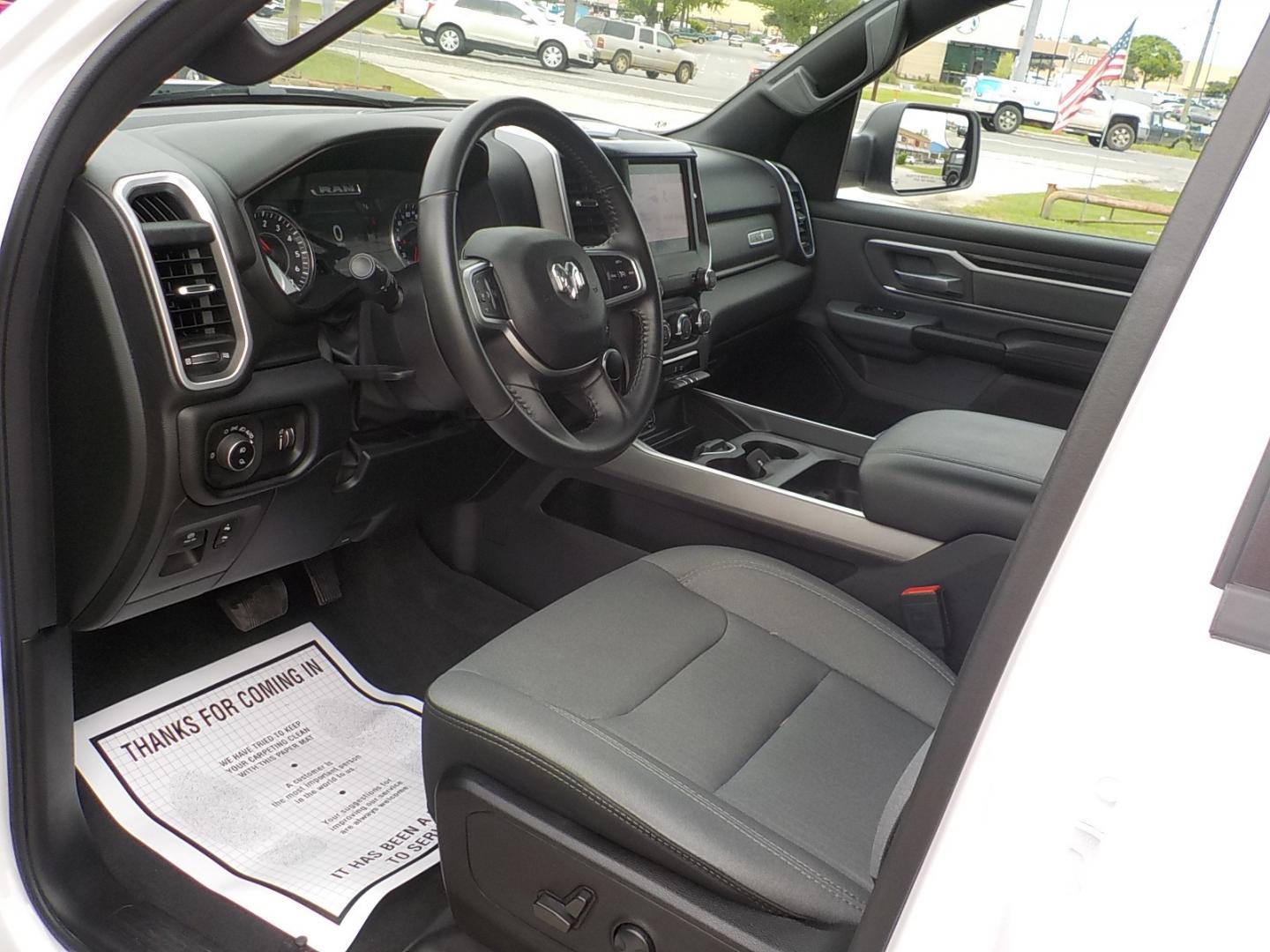 2022 White /Gray RAM 1500 Big Horn Crew Cab SWB 2WD (1C6RREFT0NN) with an 5.7L V8 OHV 16V engine, 8A transmission, located at 1617 W Church Street, Livingston, TX, 77351, (936) 327-3600, 30.710995, -94.951157 - WOW!! I really don't know what else to say! Maybe: SWEEEET! - Photo#7