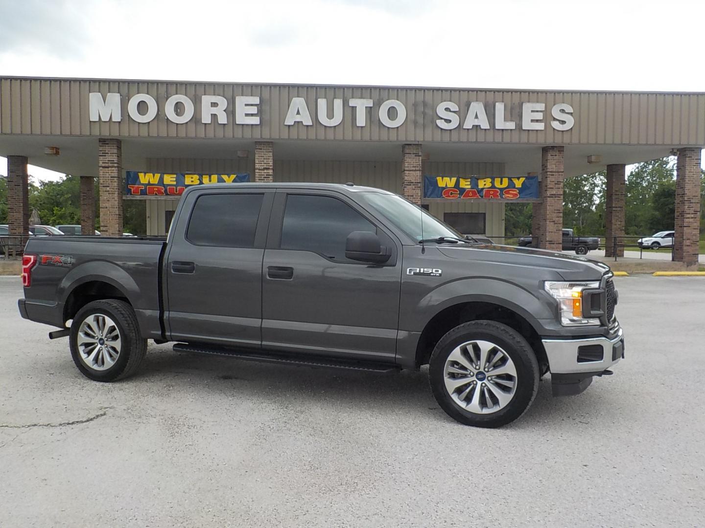 2018 Gray Ford F-150 XLT SuperCrew 6.5-ft. Bed 4WD (1FTEW1EP9JK) with an 2.7L V6 DOHC 24V engine, 6A transmission, located at 1617 W Church Street, Livingston, TX, 77351, (936) 327-3600, 30.710995, -94.951157 - Exceptional is what comes to mind when I look at this truck! - Photo#0