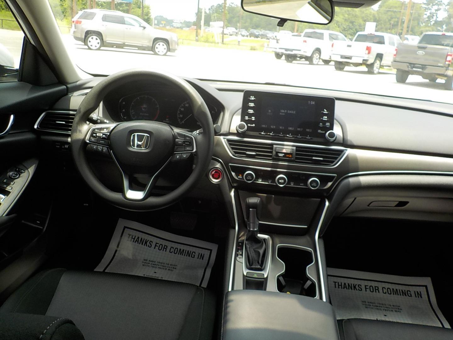 2018 White /Black Honda Accord LX CVT (1HGCV1F13JA) with an 1.5L L4 DOHC 16V engine, CVT transmission, located at 1617 W Church Street, Livingston, TX, 77351, (936) 327-3600, 30.710995, -94.951157 - ONE OWNER!! EXTREMELY low miles!! Bought this one off the street - Photo#11