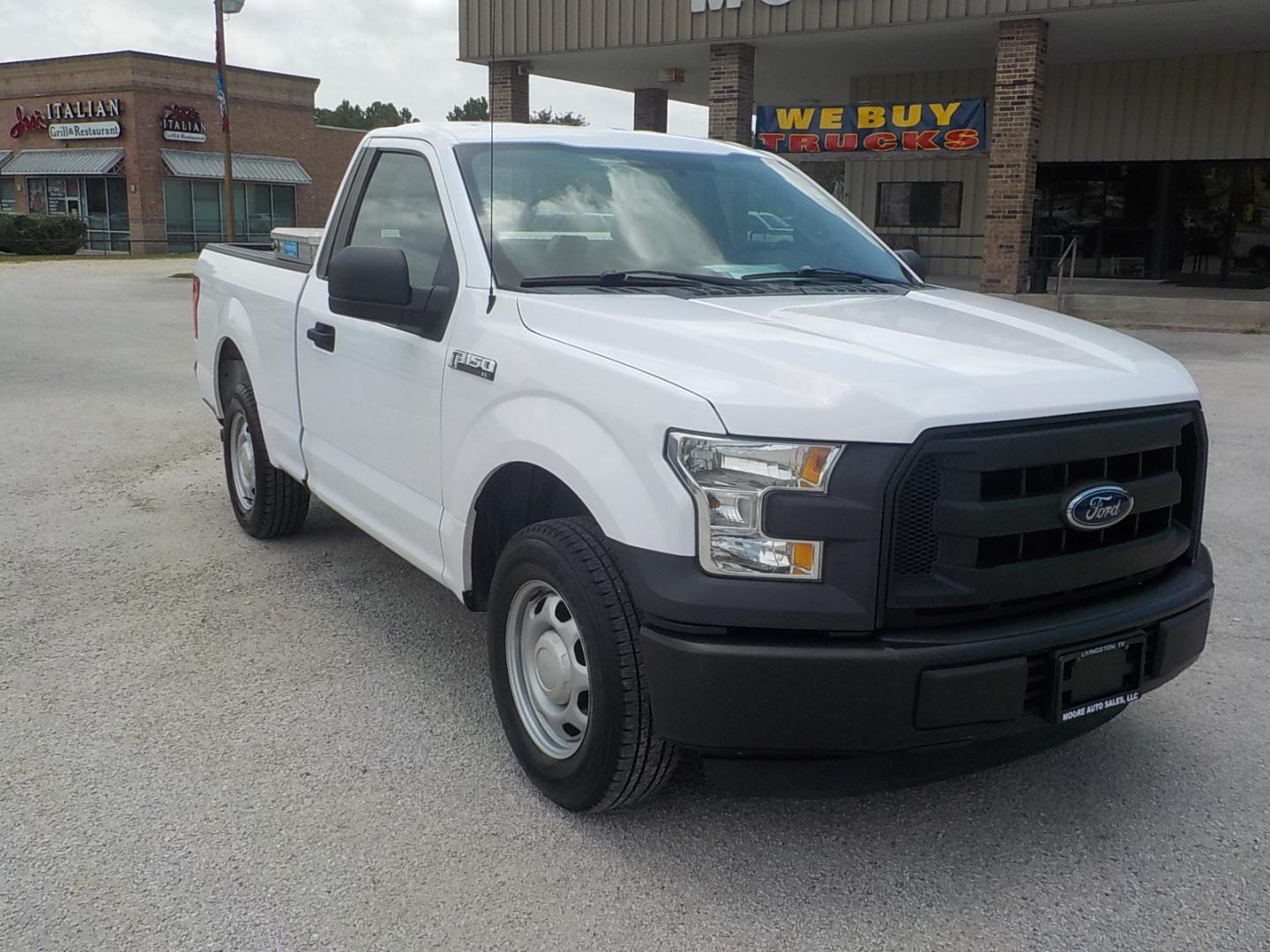 2015 White /Gray Ford F-150 XL 6.5-ft. Bed 2WD (1FTMF1C86FK) with an 3.5L V6 DOHC 24V engine, 6-Speed Automatic transmission, located at 1617 W Church Street, Livingston, TX, 77351, (936) 327-3600, 30.710995, -94.951157 - Great work truck!! - Photo#1