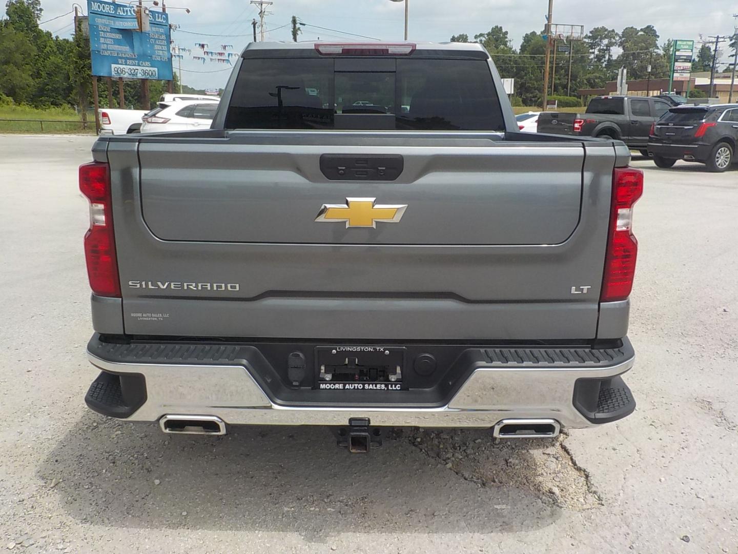 2021 Gray /Black Chevrolet Silverado 1500 LT Crew Cab 4WD (3GCUYDEDXMG) with an 5.3L V8 OHV 16V engine, 6A transmission, located at 1617 W Church Street, Livingston, TX, 77351, (936) 327-3600, 30.710995, -94.951157 - ONE OWNER!! GOOD MILES!! Texas Edition!! Z71 4X4!! - Photo#7