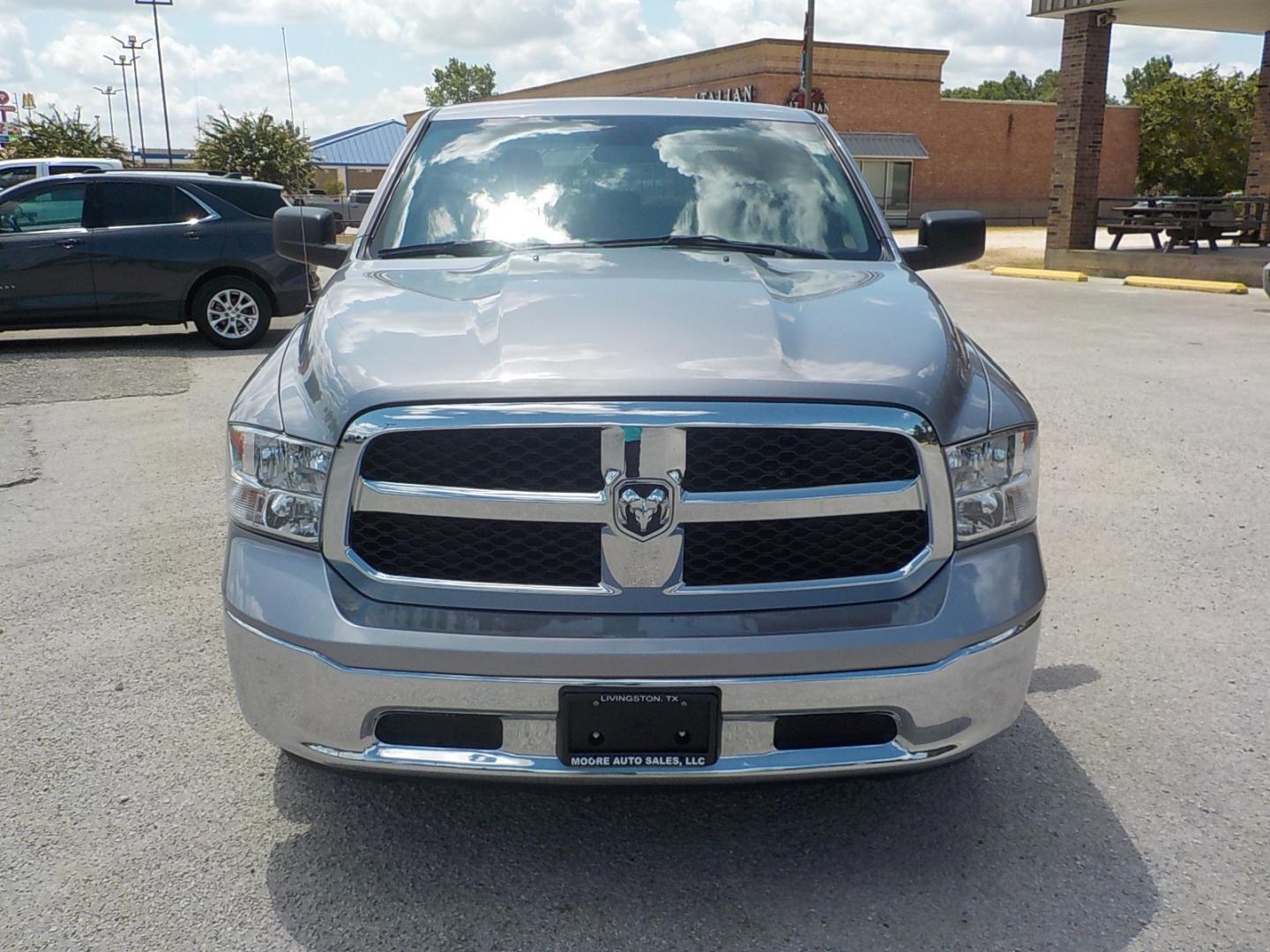 2022 Silver /Gray RAM 1500 Classic Tradesman Quad Cab 2WD (1C6RR6FG2NS) with an 3.6L V6 DOHC 24V FFV engine, 8A transmission, located at 1617 W Church Street, Livingston, TX, 77351, (936) 327-3600, 30.710995, -94.951157 - LOW MILES!! Great truck! - Photo#2