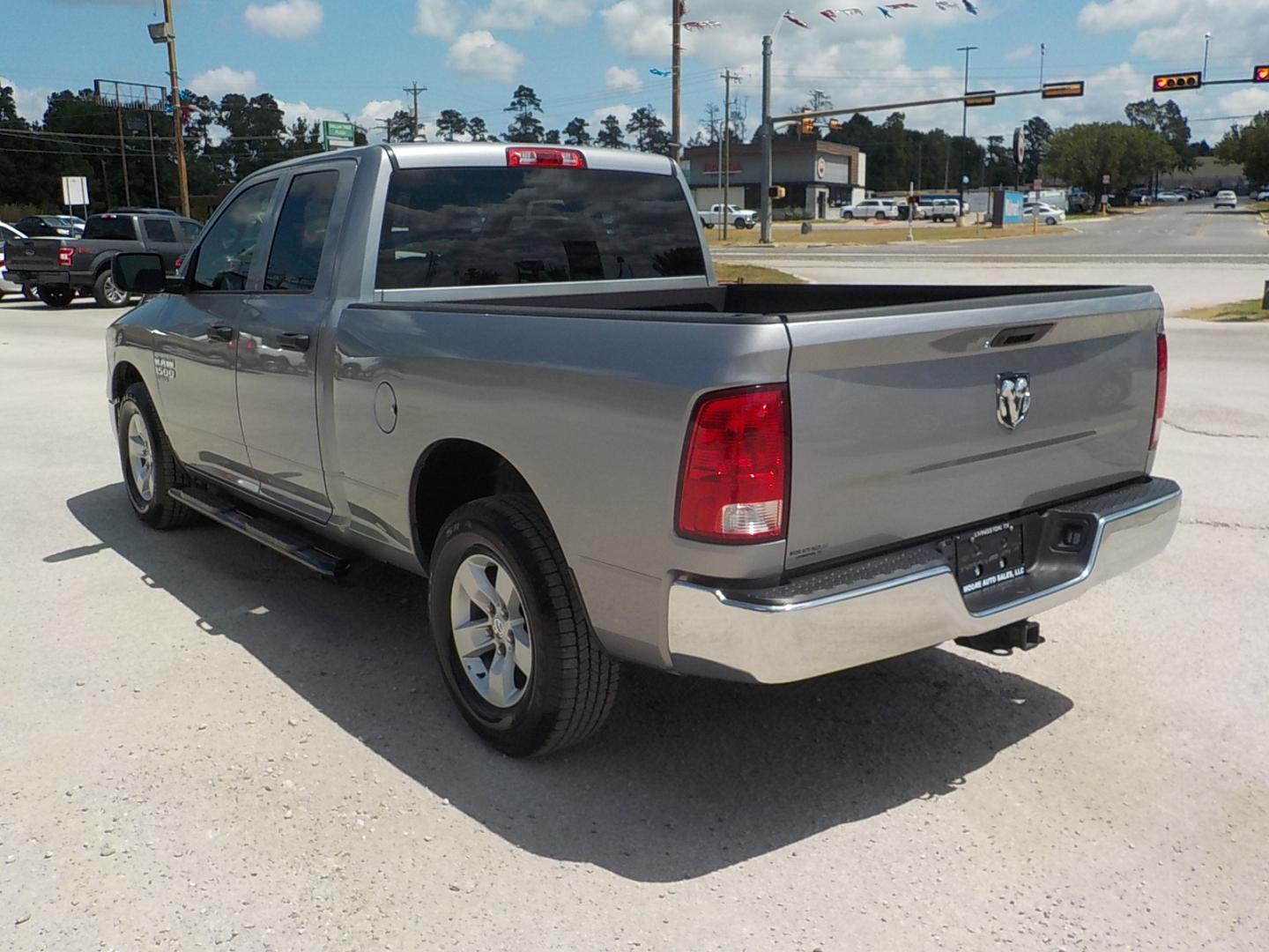 2022 Silver /Gray RAM 1500 Classic Tradesman Quad Cab 2WD (1C6RR6FG2NS) with an 3.6L V6 DOHC 24V FFV engine, 8A transmission, located at 1617 W Church Street, Livingston, TX, 77351, (936) 327-3600, 30.710995, -94.951157 - LOW MILES!! Great truck! - Photo#5