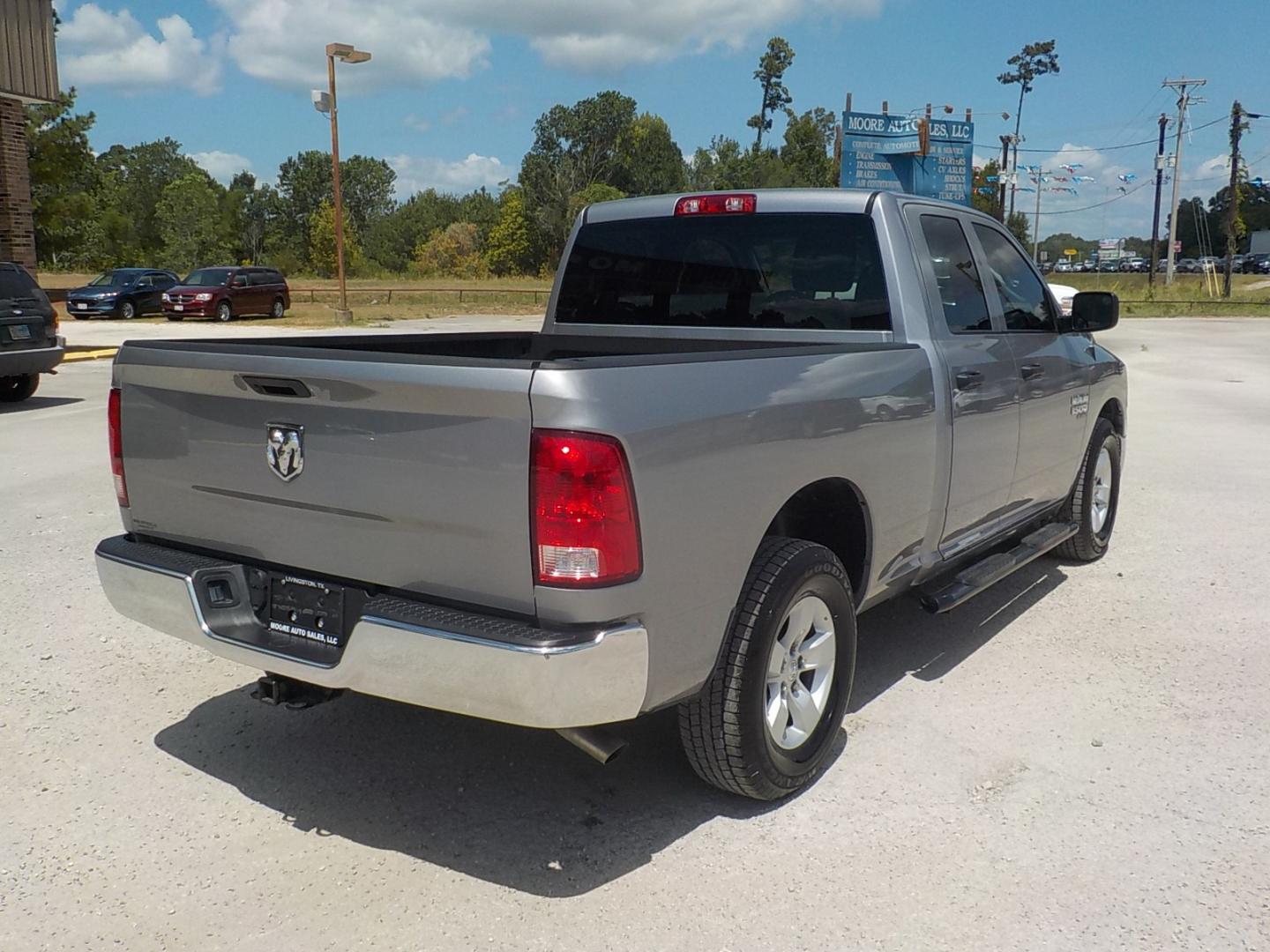 2022 Silver /Gray RAM 1500 Classic Tradesman Quad Cab 2WD (1C6RR6FG2NS) with an 3.6L V6 DOHC 24V FFV engine, 8A transmission, located at 1617 W Church Street, Livingston, TX, 77351, (936) 327-3600, 30.710995, -94.951157 - LOW MILES!! Great truck! - Photo#6