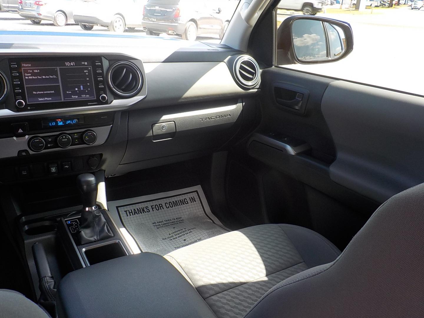 2023 Blue /Gray Toyota Tacoma SR5 Double Cab Super Long Bed V6 6AT 2WD (3TYBZ5DN6PT) with an 3.5L V6 DOHC 24V engine, 6A transmission, located at 1617 W Church Street, Livingston, TX, 77351, (936) 327-3600, 30.710995, -94.951157 - ONE OWNER!! LOW LOW MILES!! Hard to find LONG BED!! Come in and we'll tell you the whole story on this truck. This one shouldn't last long!! - Photo#12