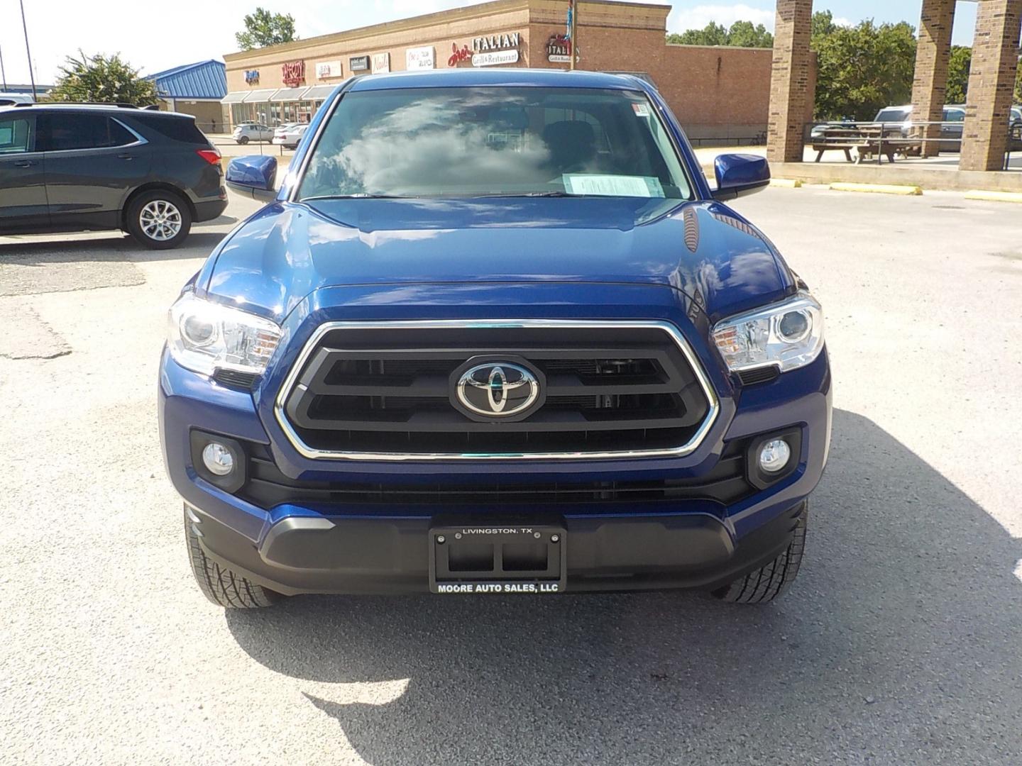 2023 Blue /Gray Toyota Tacoma SR5 Double Cab Super Long Bed V6 6AT 2WD (3TYBZ5DN6PT) with an 3.5L V6 DOHC 24V engine, 6A transmission, located at 1617 W Church Street, Livingston, TX, 77351, (936) 327-3600, 30.710995, -94.951157 - ONE OWNER!! LOW LOW MILES!! Hard to find LONG BED!! Come in and we'll tell you the whole story on this truck. This one shouldn't last long!! - Photo#2