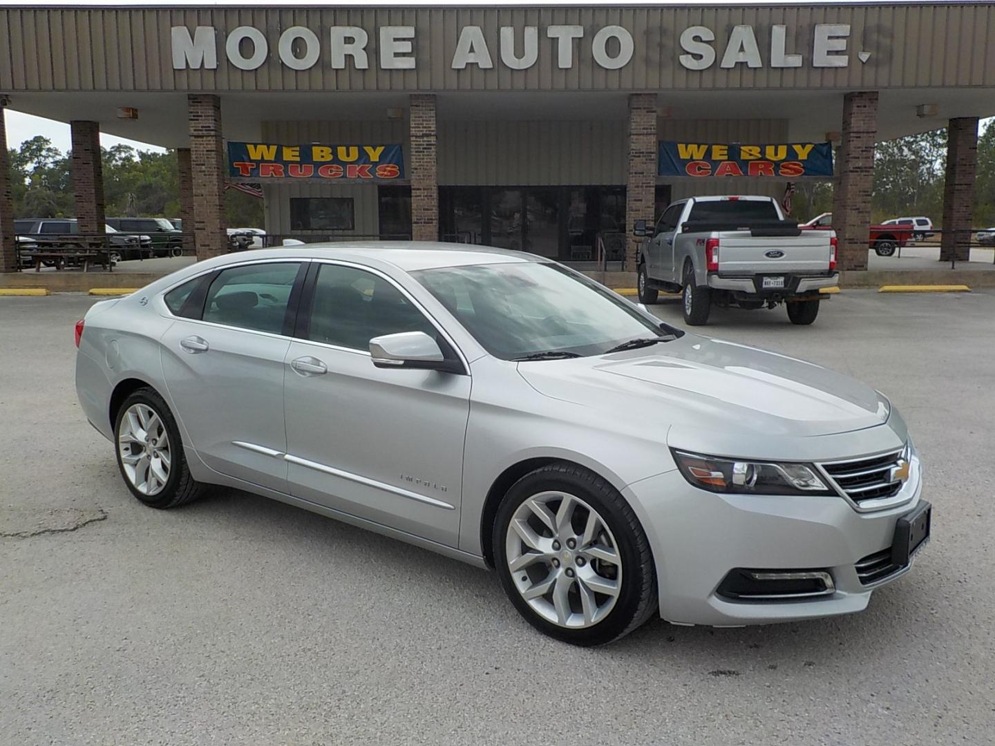 2016 Silver /Gray Chevrolet Impala LTZ (2G1145S37G9) with an 3.6L V6 DOHC 24V engine, 6A transmission, located at 1617 W Church Street, Livingston, TX, 77351, (936) 327-3600, 30.710995, -94.951157 - You have to LOVE the ride and drive of these Impala's! This one is exceptional! - Photo#0