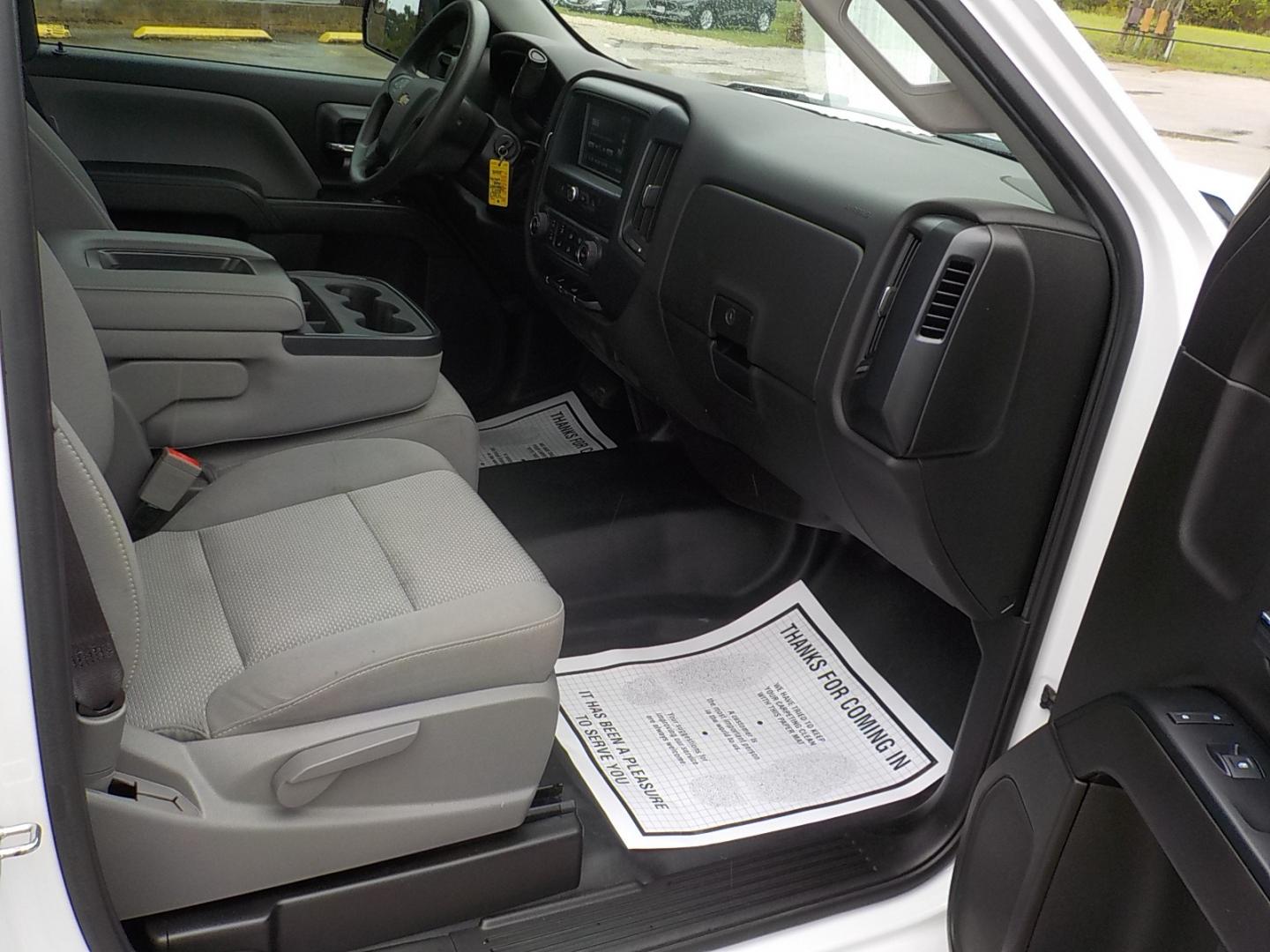 2017 White Chevrolet Silverado 1500 Work Truck Long Box 2WD (1GCNCNEHXHZ) with an 4.3L V6 engine, 6A transmission, located at 1617 W Church Street, Livingston, TX, 77351, (936) 327-3600, 30.710995, -94.951157 - HEY! HEY! This truck is ready for a job! Good Miles!! - Photo#10