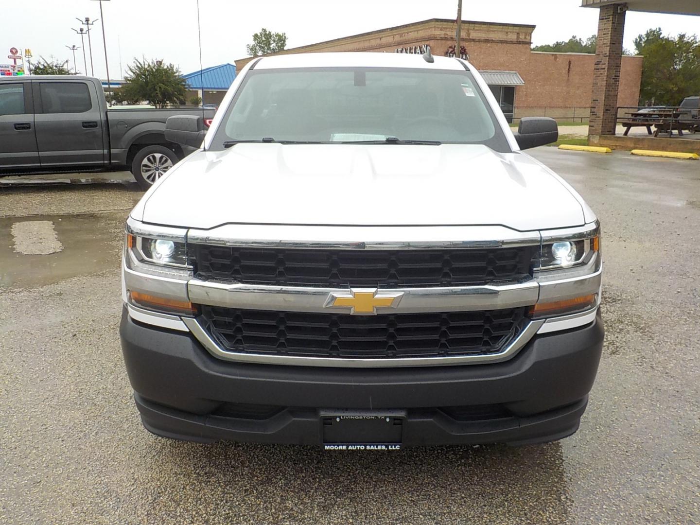 2017 White Chevrolet Silverado 1500 Work Truck Long Box 2WD (1GCNCNEHXHZ) with an 4.3L V6 engine, 6A transmission, located at 1617 W Church Street, Livingston, TX, 77351, (936) 327-3600, 30.710995, -94.951157 - HEY! HEY! This truck is ready for a job! Good Miles!! - Photo#2