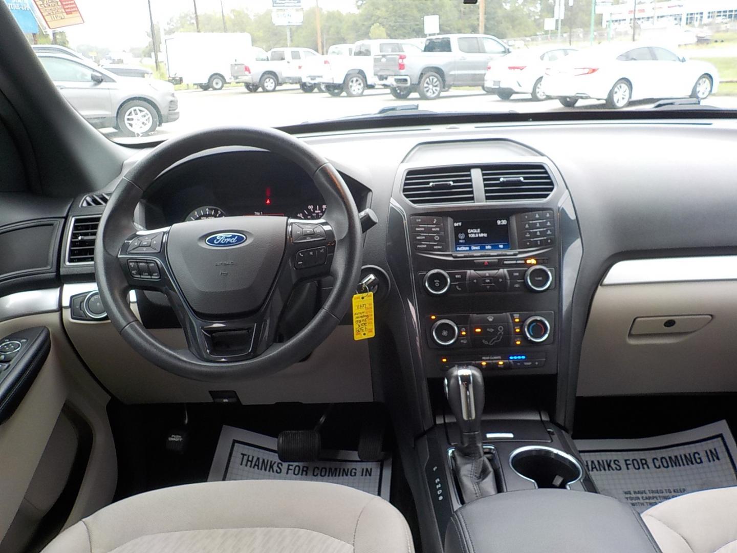 2018 White /Gray Ford Explorer Base 4WD (1FM5K8BH1JG) with an 2.3L L4 DOHC 16V engine, 6A transmission, located at 1617 W Church Street, Livingston, TX, 77351, (936) 327-3600, 30.710995, -94.951157 - Great family vehicle for under 20K! - Photo#12