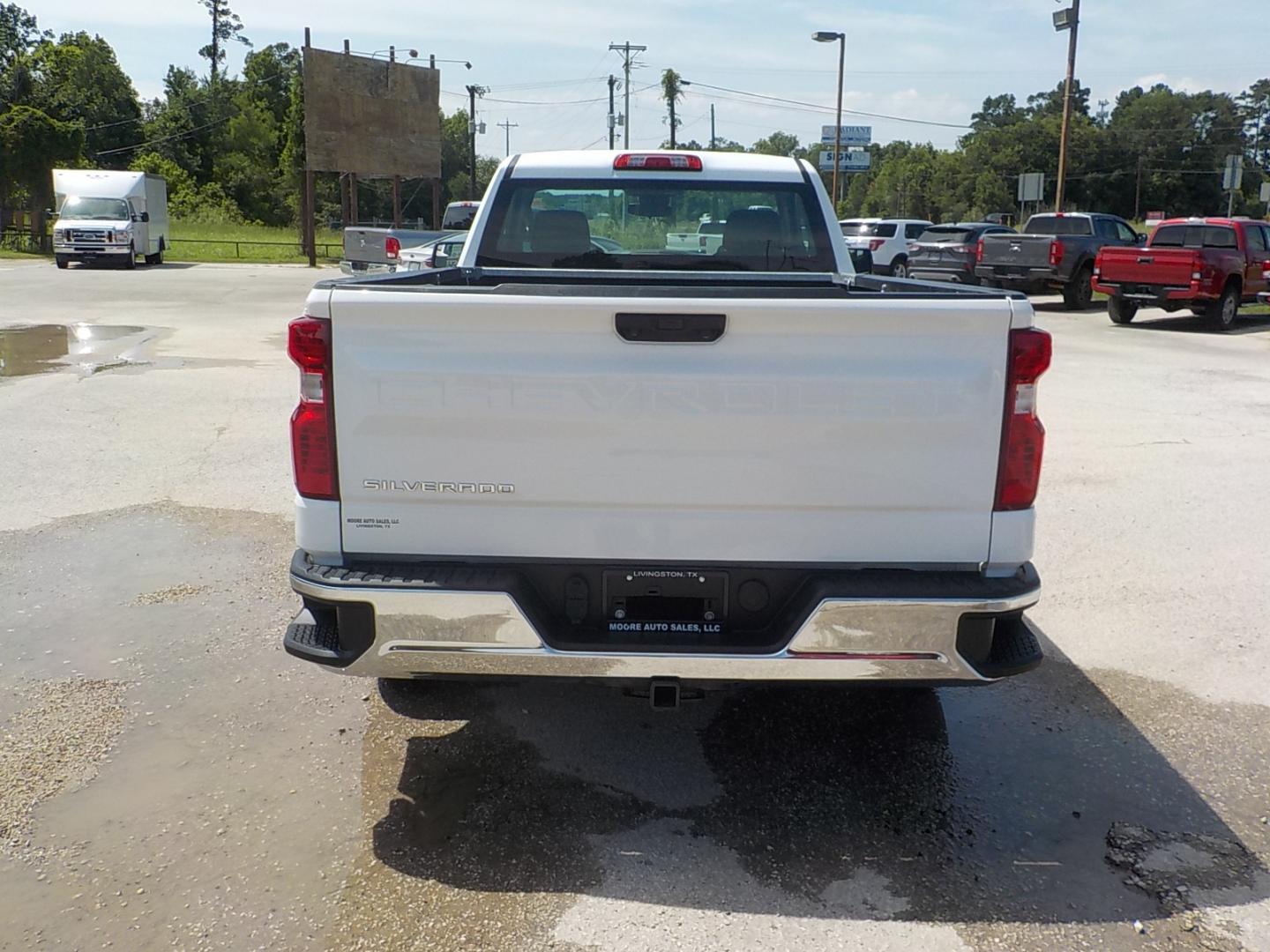 2023 White /Gray Chevrolet Silverado 1500 (3GCNAAED4PG) with an 5.3L V8 engine, Automatic transmission, located at 1617 W Church Street, Livingston, TX, 77351, (936) 327-3600, 30.710995, -94.951157 - ONE OWNER!! LOW MILES! RARE find because it's an 8ft. box! - Photo#7