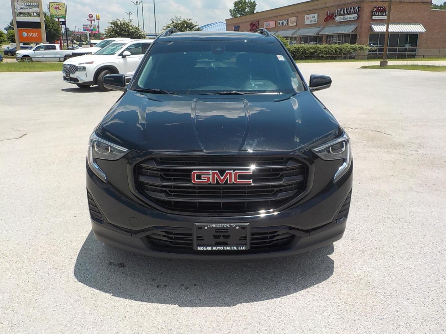 2021 Black /Black GMC Terrain (3GKALMEV7ML) , Automatic transmission, located at 1617 W Church Street, Livingston, TX, 77351, (936) 327-3600, 30.710995, -94.951157 - ONE OWNER!! Sporty family ride!! - Photo#2