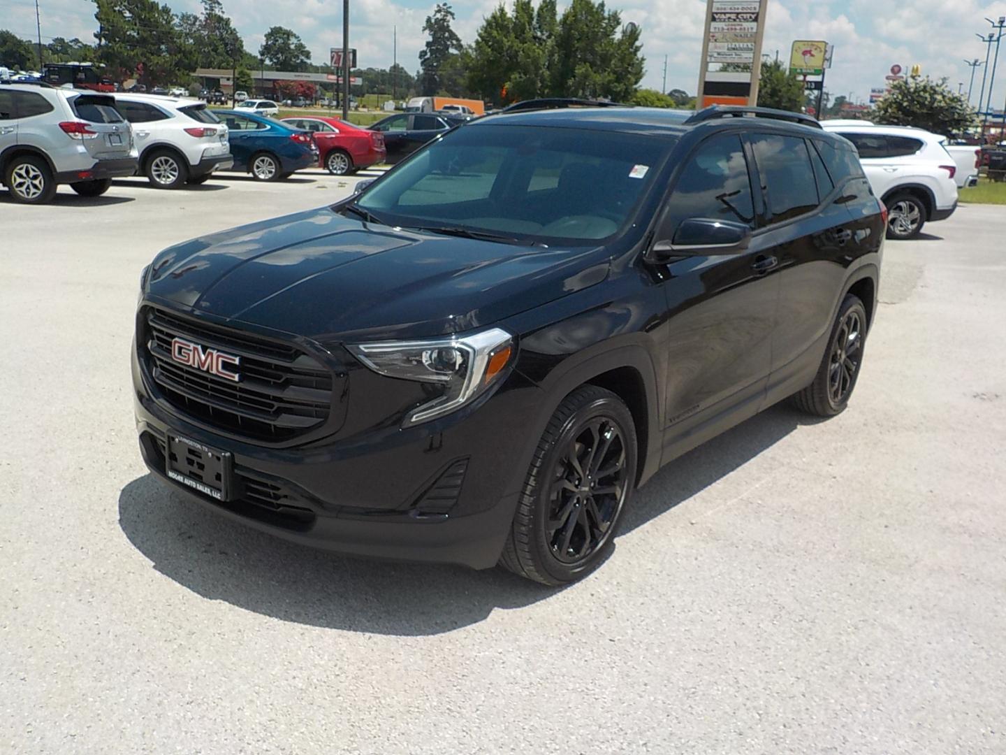 2021 Black /Black GMC Terrain (3GKALMEV7ML) , Automatic transmission, located at 1617 W Church Street, Livingston, TX, 77351, (936) 327-3600, 30.710995, -94.951157 - ONE OWNER!! Sporty family ride!! - Photo#3