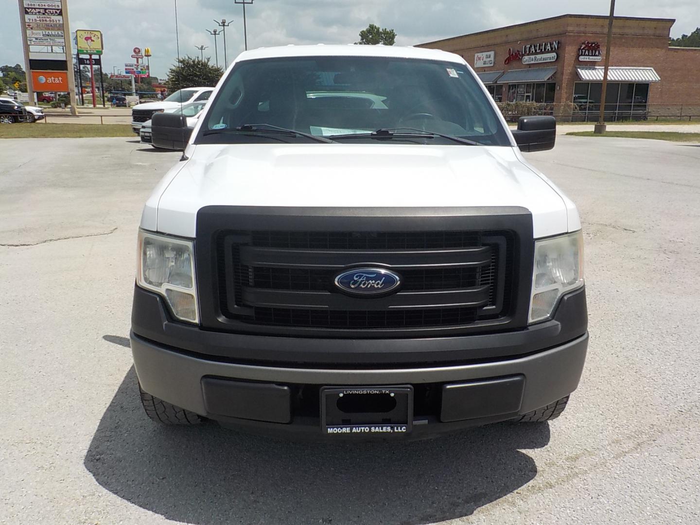 2014 White /Gray Ford F-150 (1FTMF1CM3EK) , located at 1617 W Church Street, Livingston, TX, 77351, (936) 327-3600, 30.710995, -94.951157 - Long box truck ready for a job!! - Photo#2