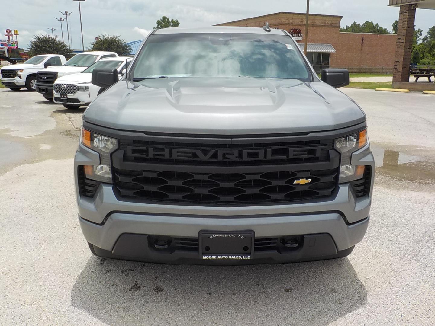 2023 Gray /Gray Chevrolet Silverado 1500 (3GCPABEK0PG) , located at 1617 W Church Street, Livingston, TX, 77351, (936) 327-3600, 30.710995, -94.951157 - ONE OWNER!! Locally owned truck! - Photo#2