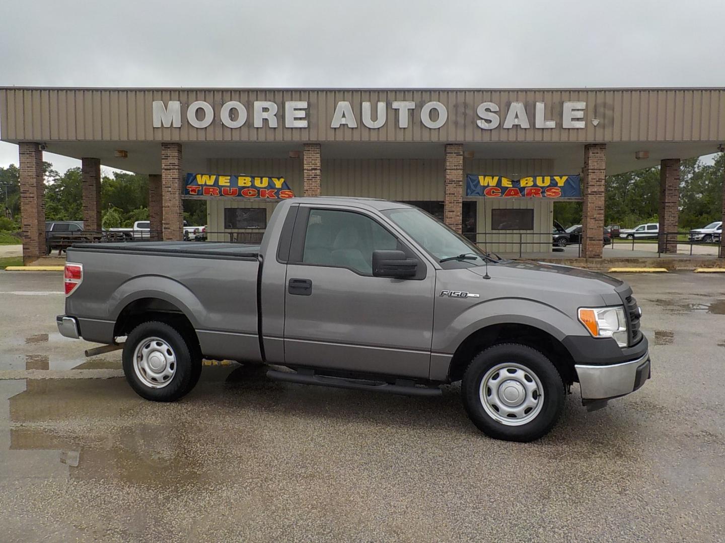 2014 Gray /Gray Ford F-150 (1FTMF1CM9EK) with an 3.7L V6 engine, Automatic transmission, located at 1617 W Church Street, Livingston, TX, 77351, (936) 327-3600, 30.710995, -94.951157 - ONE OWNER!! LOCAL TRUCK!! You're not going to find one in better shape than this one! Especially in this price range - Photo#0