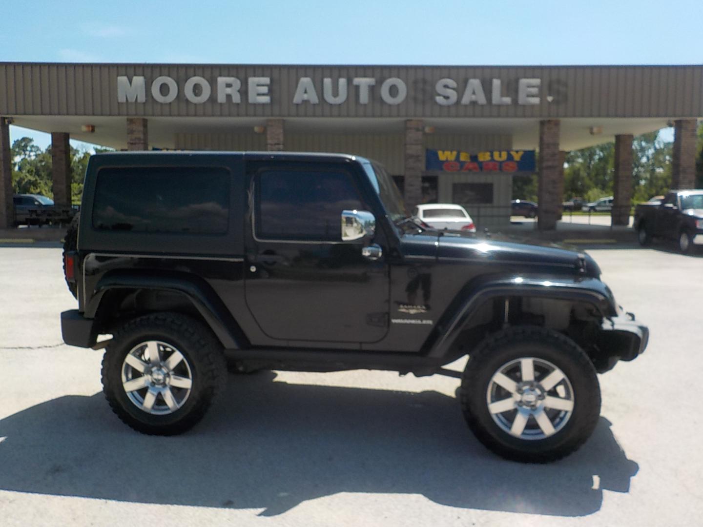 2013 Jeep Wrangler Sahara 4WD (1C4AJWBG2DL) with an 3.6L V6 DOHC 24V FFV engine, Automatic transmission, located at 1617 W Church Street, Livingston, TX, 77351, (936) 327-3600, 30.710995, -94.951157 - Deer season is right around the corner and this one is perfect for that, yet nice enough to sport around town!! - Photo#2