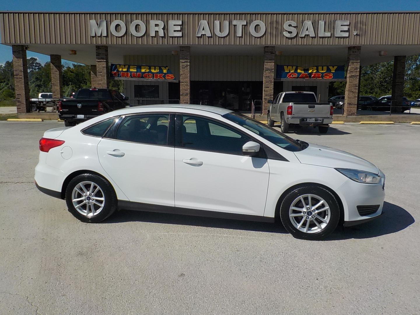 2016 Ford Focus SE Sedan (1FADP3F25GL) with an 2.0L L4 DOHC 16V engine, Automatic transmission, located at 1617 W Church Street, Livingston, TX, 77351, (936) 327-3600, 30.710995, -94.951157 - Affordable ride with excellent economy!! - Photo#1