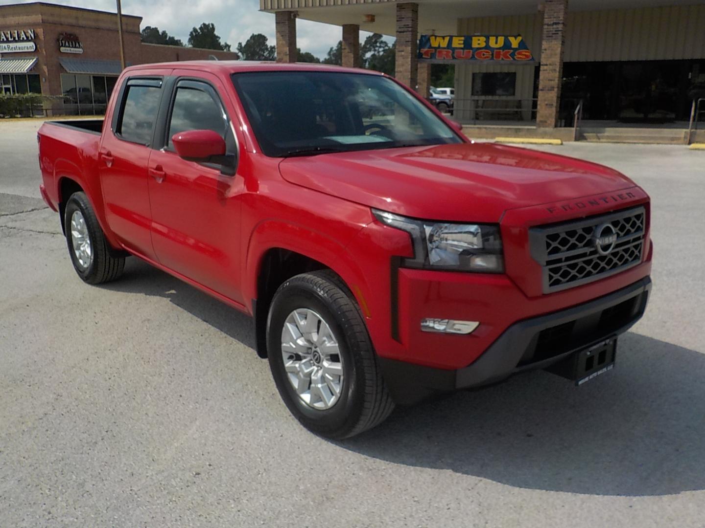 2024 Nissan Frontier S Crew Cab 2WD (1N6ED1EJXRN) with an 3.8L V6 DOHC 24V engine, 9A transmission, located at 1617 W Church Street, Livingston, TX, 77351, (936) 327-3600, 30.710995, -94.951157 - The only reason this is not a new truck is because it's been titled!! - Photo#1