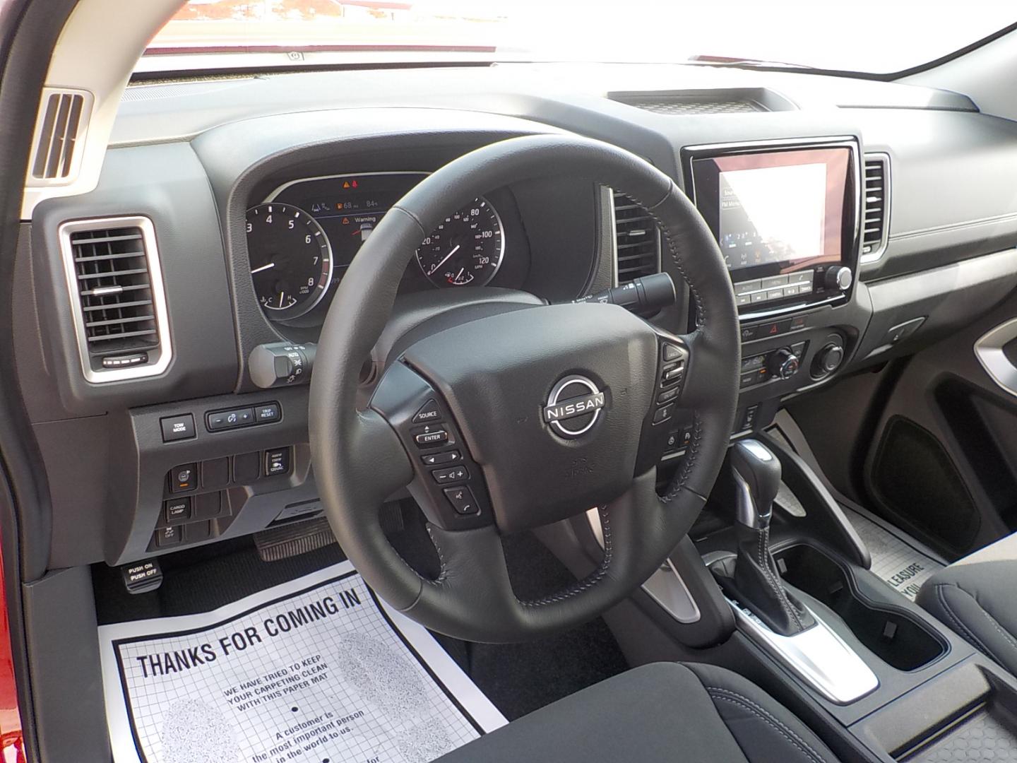 2024 Nissan Frontier S Crew Cab 2WD (1N6ED1EJXRN) with an 3.8L V6 DOHC 24V engine, 9A transmission, located at 1617 W Church Street, Livingston, TX, 77351, (936) 327-3600, 30.710995, -94.951157 - The only reason this is not a new truck is because it's been titled!! - Photo#11