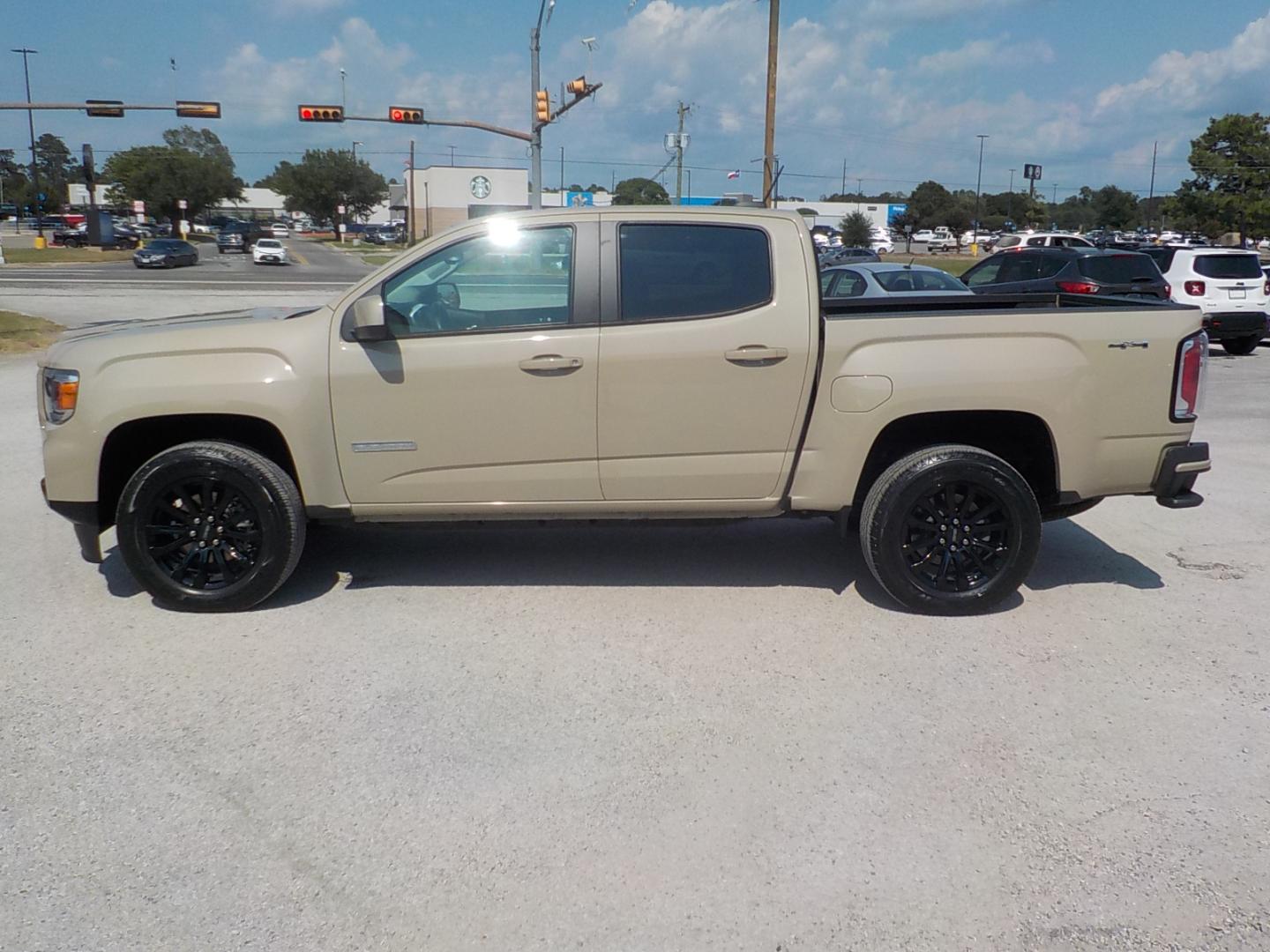 2021 /Black GMC Canyon Elevation Crew Cab 4WD (1GTG6CEN4M1) with an 3.6L V6 DOHC 24V engine, 6A transmission, located at 1617 W Church Street, Livingston, TX, 77351, (936) 327-3600, 30.710995, -94.951157 - ONE OWNER!! LOW MILES!! LOCALLY OWNED TRUCK! - Photo#0