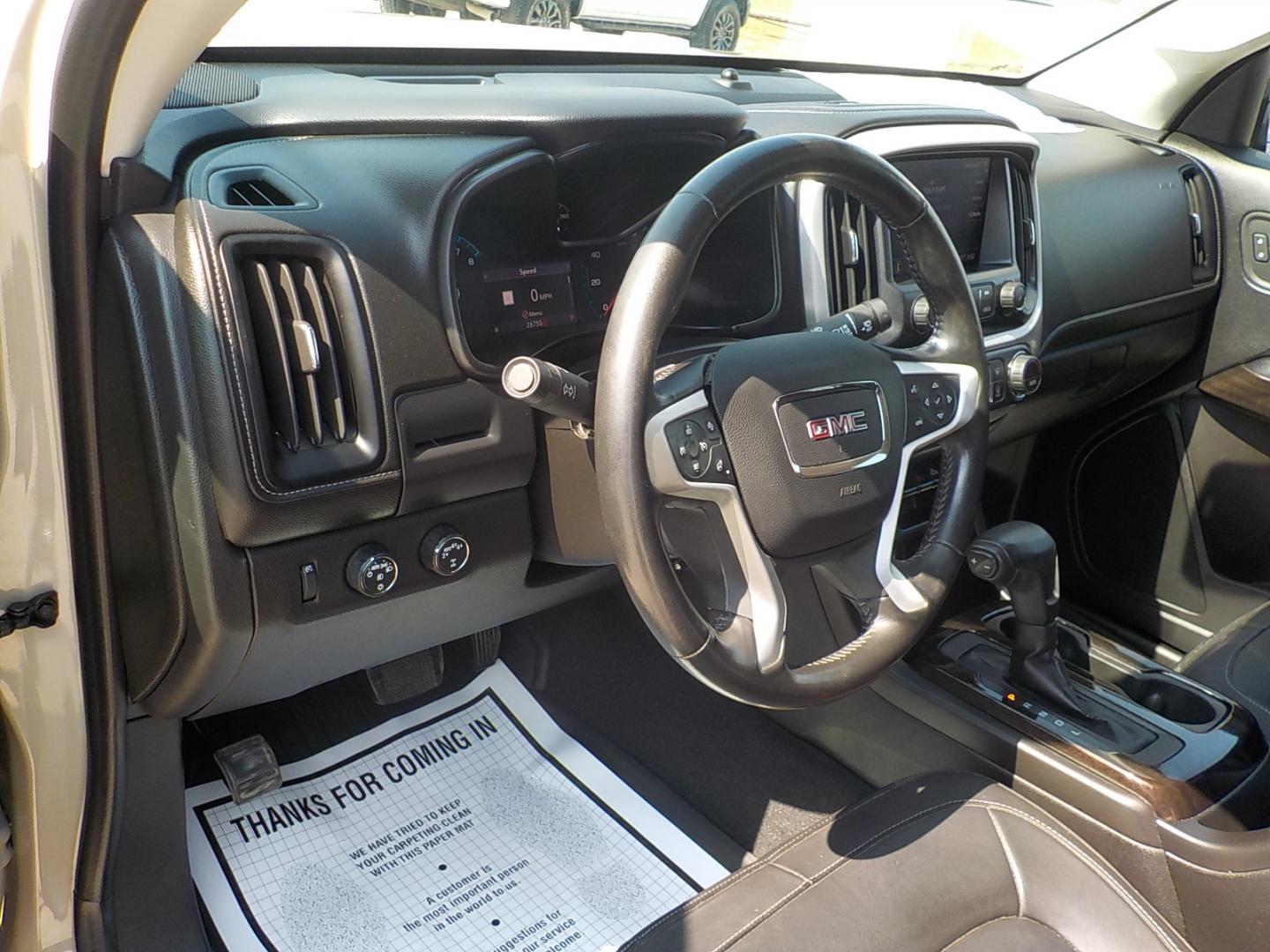 2021 /Black GMC Canyon Elevation Crew Cab 4WD (1GTG6CEN4M1) with an 3.6L V6 DOHC 24V engine, 6A transmission, located at 1617 W Church Street, Livingston, TX, 77351, (936) 327-3600, 30.710995, -94.951157 - ONE OWNER!! LOW MILES!! LOCALLY OWNED TRUCK! - Photo#9