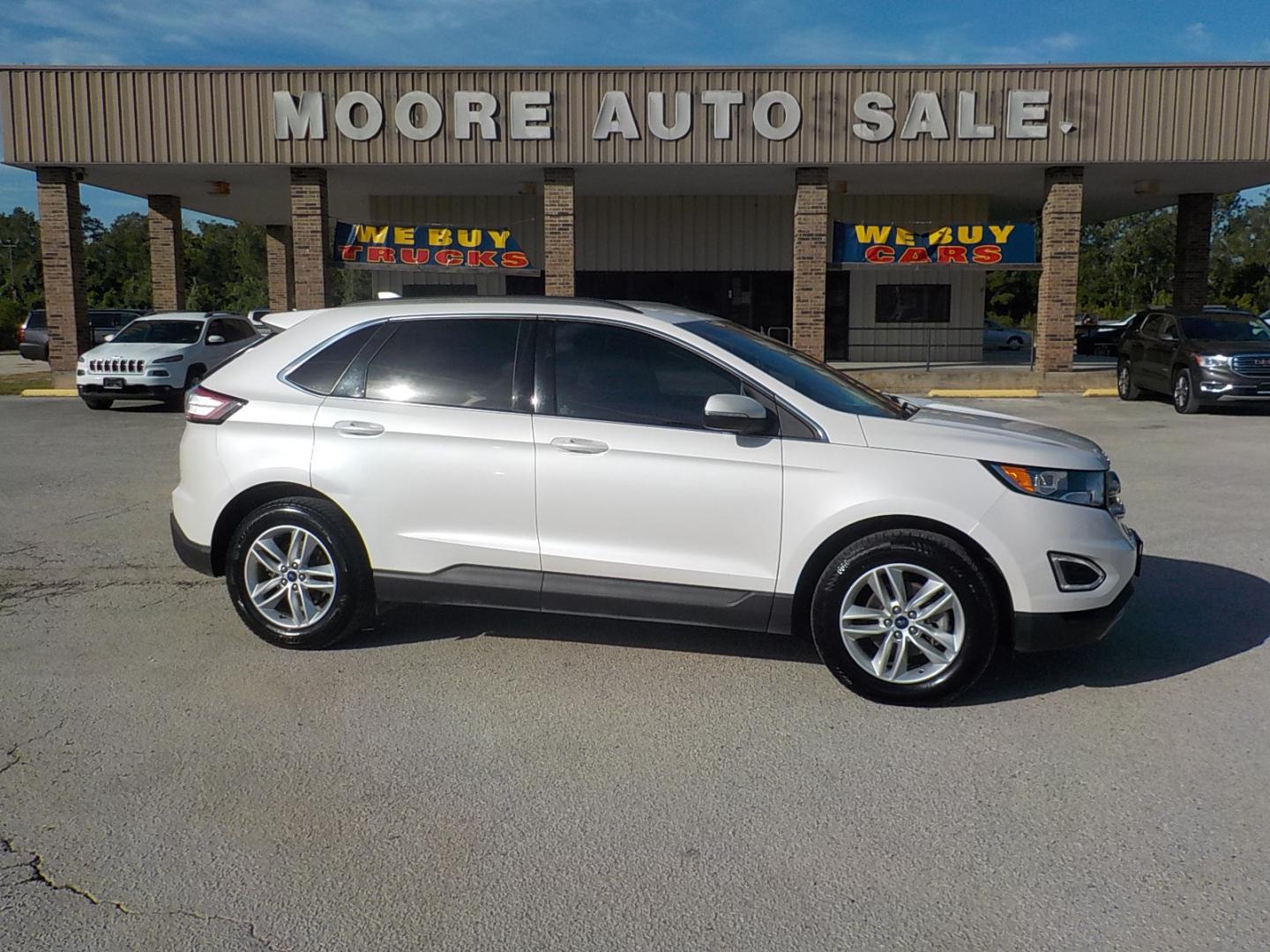 2016 Ford Edge SEL FWD (2FMPK3J91GB) with an 2.0L L4 DOHC 16V engine, 6A transmission, located at 1617 W Church Street, Livingston, TX, 77351, (936) 327-3600, 30.710995, -94.951157 - Great miles for this year model!! Fancy Edge for an affordable price! - Photo#0