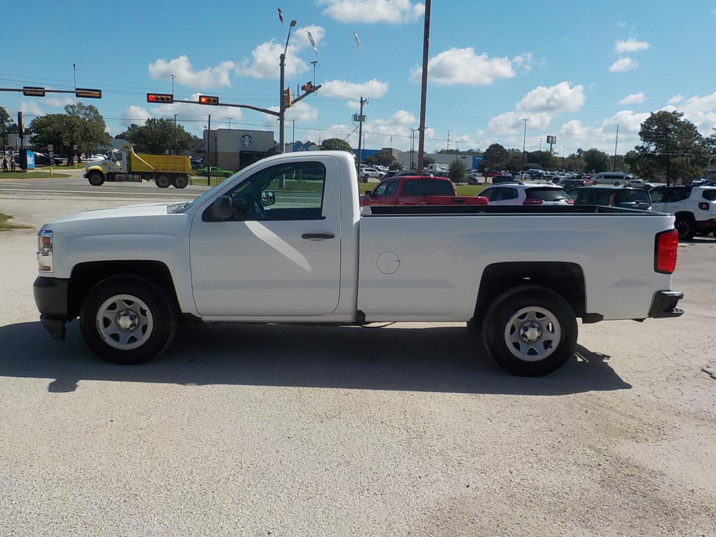 2016 White Chevrolet Silverado 1500 Work Truck Short Box 2WD (1GCNCNEC3GZ) with an 5.3L V8 engine, 6A transmission, located at 1617 W Church Street, Livingston, TX, 77351, (936) 327-3600, 30.710995, -94.951157 - Great work truck for not a lot of money in today's world! - Photo#4