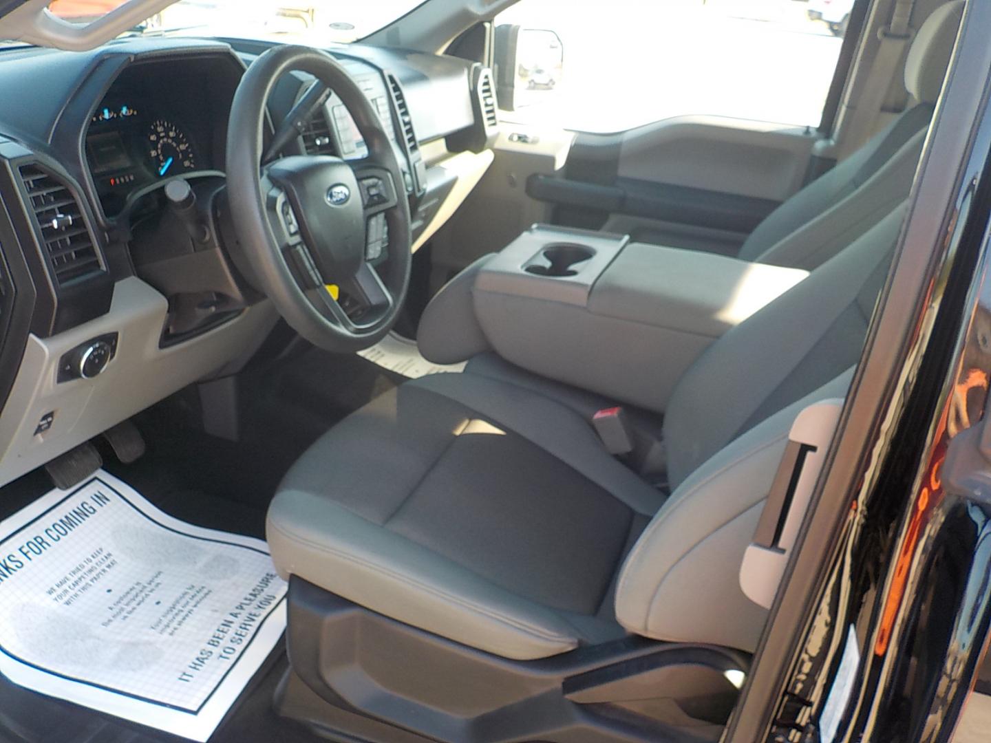 2020 Black /Gray Ford F-150 XL SuperCab 8-ft. Bed 2WD (1FTEX1CP6LK) with an 2.7L V6 DOHC 24V engine, 6A transmission, located at 1617 W Church Street, Livingston, TX, 77351, (936) 327-3600, 30.710995, -94.951157 - Hard to find long wheel base in a supercab!! - Photo#7