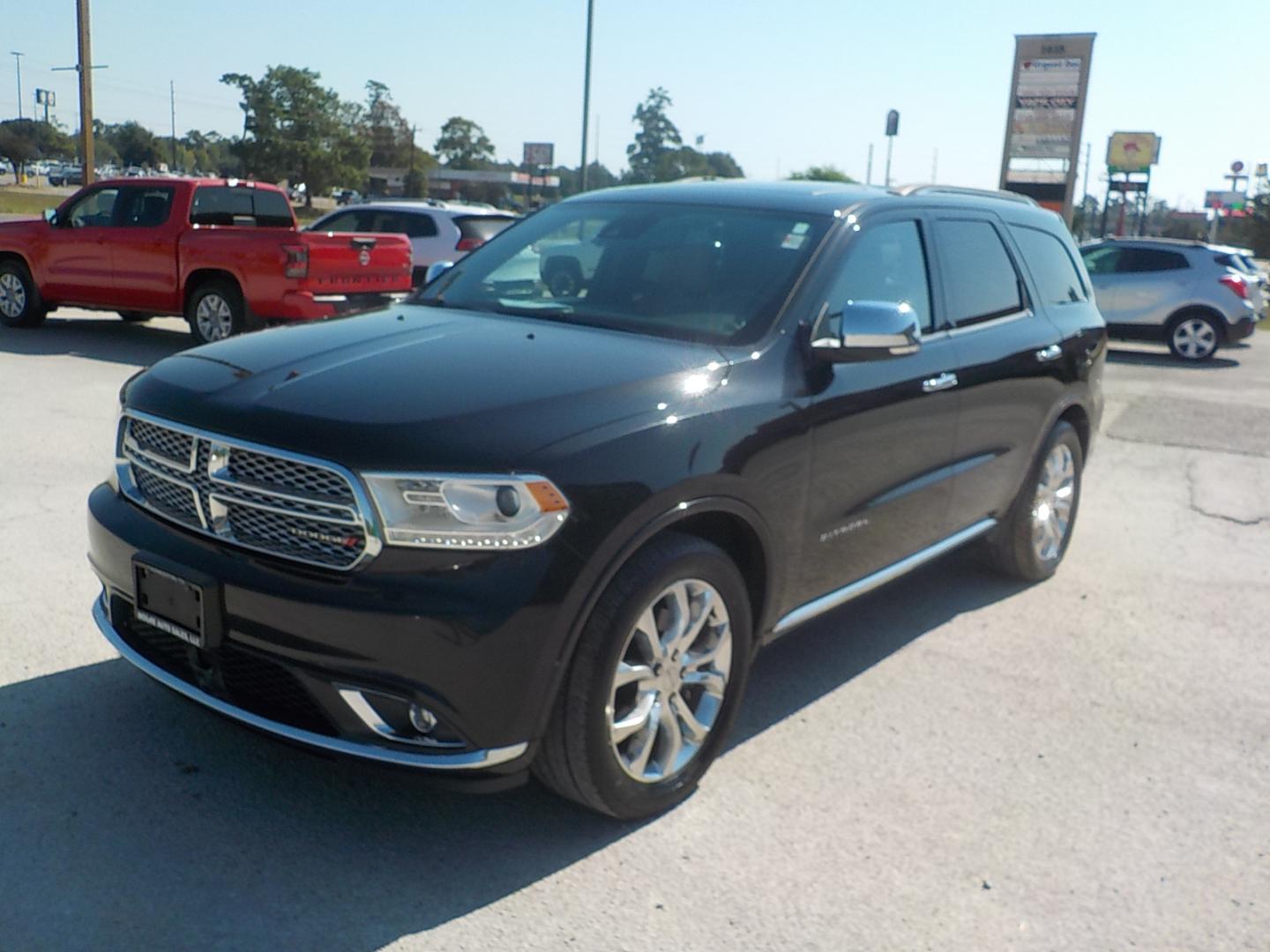 2016 Black /Tan Dodge Durango Citadel 2WD (1C4RDHEGXGC) with an 3.6L V6 DOHC 24V engine, 8A transmission, located at 1617 W Church Street, Livingston, TX, 77351, (936) 327-3600, 30.710995, -94.951157 - ONE OWNER!! Good miles for the year!! This vehicle is as nice as you can make one!! Come see for yourself! - Photo#3