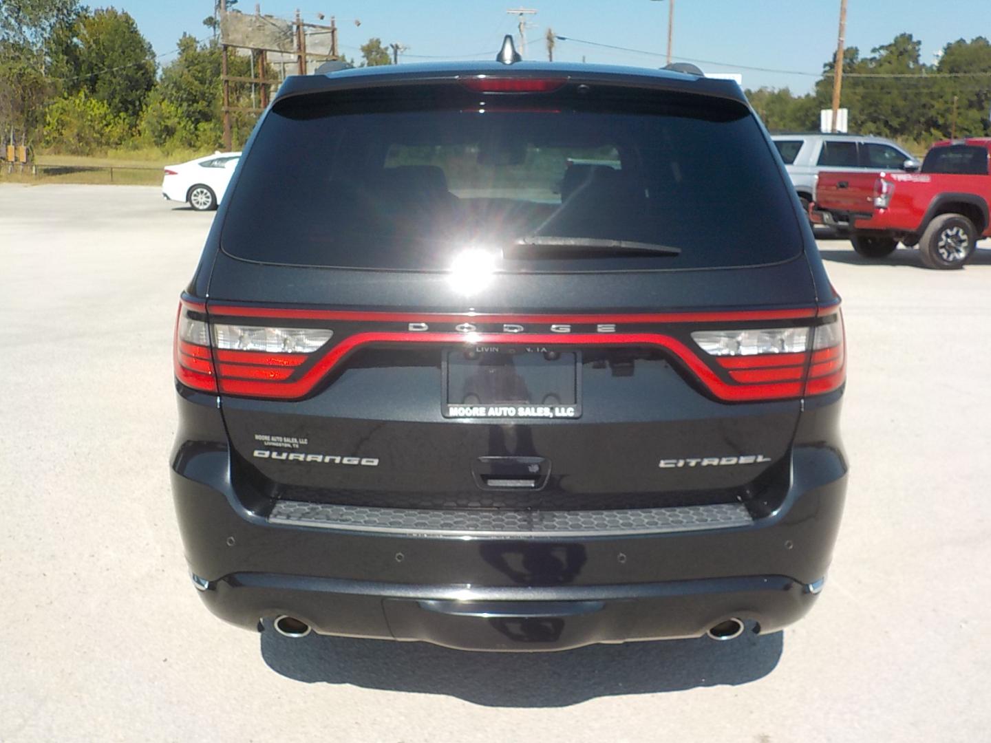 2016 Black /Tan Dodge Durango Citadel 2WD (1C4RDHEGXGC) with an 3.6L V6 DOHC 24V engine, 8A transmission, located at 1617 W Church Street, Livingston, TX, 77351, (936) 327-3600, 30.710995, -94.951157 - ONE OWNER!! Good miles for the year!! This vehicle is as nice as you can make one!! Come see for yourself! - Photo#7