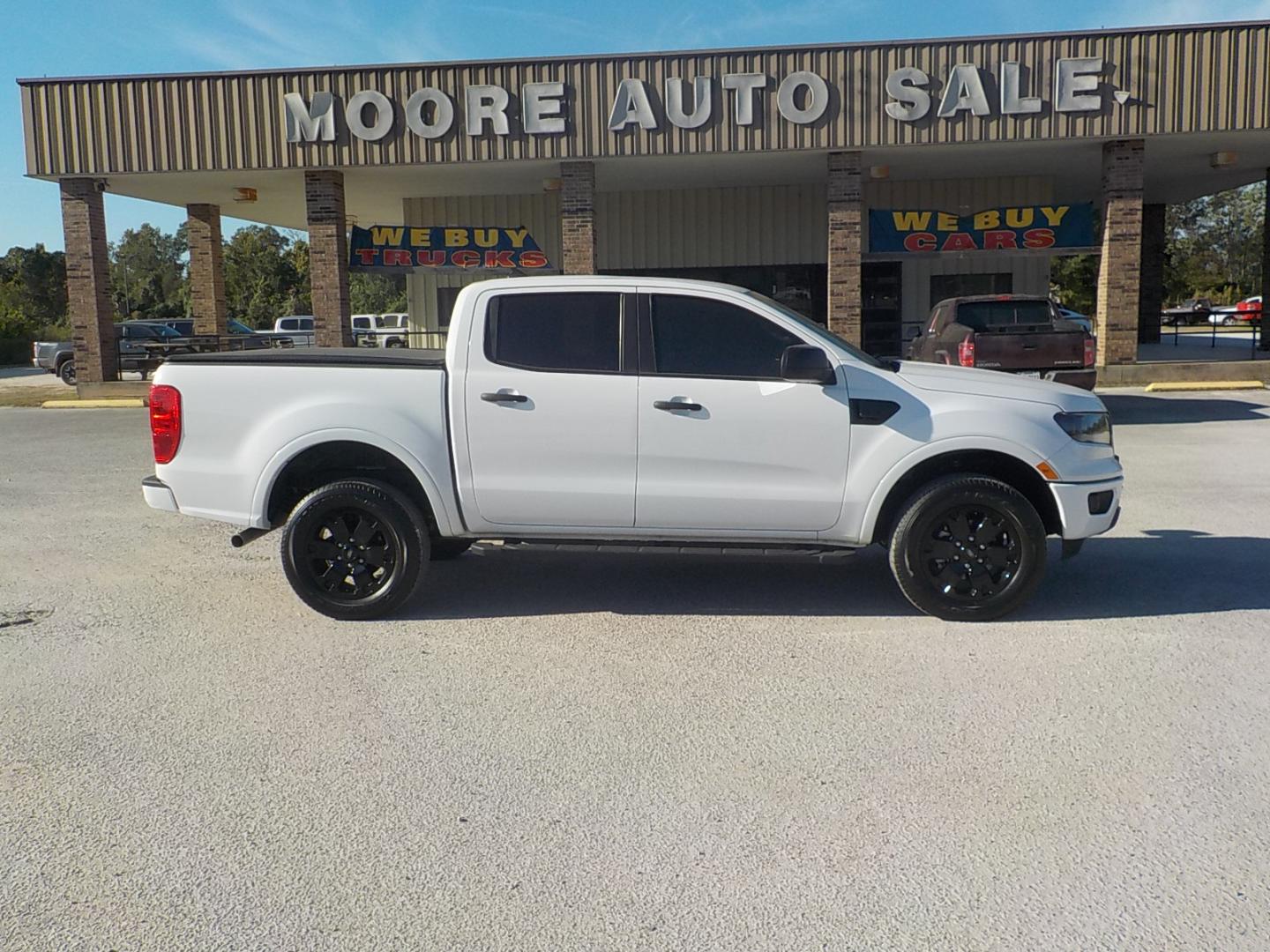 2023 White Ford Ranger XL SuperCrew 2WD (1FTER4EH1PL) with an 2.3L L4 DOHC 16V engine, 10A transmission, located at 1617 W Church Street, Livingston, TX, 77351, (936) 327-3600, 30.710995, -94.951157 - ONE OWNER!! LOW MILES!! - Photo#0