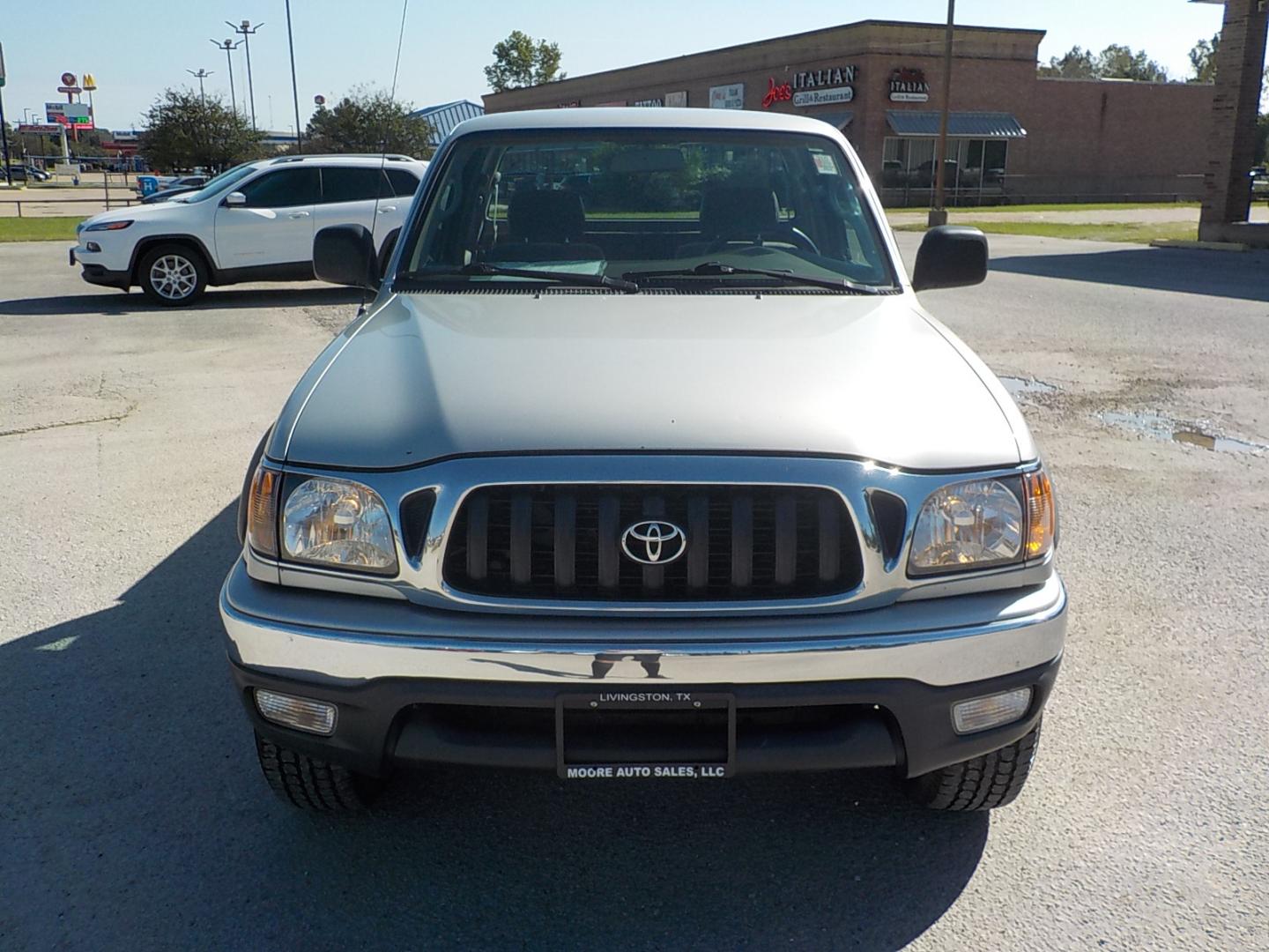 2004 Silver /Tan Toyota Tacoma PreRunner Xtracab V6 2WD (5TESN92N04Z) with an 3.4L V6 DOHC 24V engine, 4-Speed Automatic Overdrive transmission, located at 1617 W Church Street, Livingston, TX, 77351, (936) 327-3600, 30.710995, -94.951157 - ONE OWNER!! They don't come any nicer than this one!! This is the "needle in the hay stack"! - Photo#1