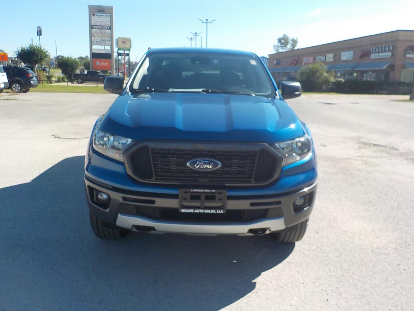 2020 Blue /Gray Ford Ranger XLT SuperCrew 2WD (1FTER4EH0LL) with an 2.3L L4 DOHC 16V engine, 10A transmission, located at 1617 W Church Street, Livingston, TX, 77351, (936) 327-3600, 30.710995, -94.951157 - This truck has a lot of eye appeal! If you want to get noticed you better not wait!! - Photo#2