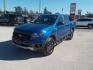 2020 Blue /Gray Ford Ranger XLT SuperCrew 2WD (1FTER4EH0LL) with an 2.3L L4 DOHC 16V engine, 10A transmission, located at 1617 W Church Street, Livingston, TX, 77351, (936) 327-3600, 30.710995, -94.951157 - This truck has a lot of eye appeal! If you want to get noticed you better not wait!! - Photo#3