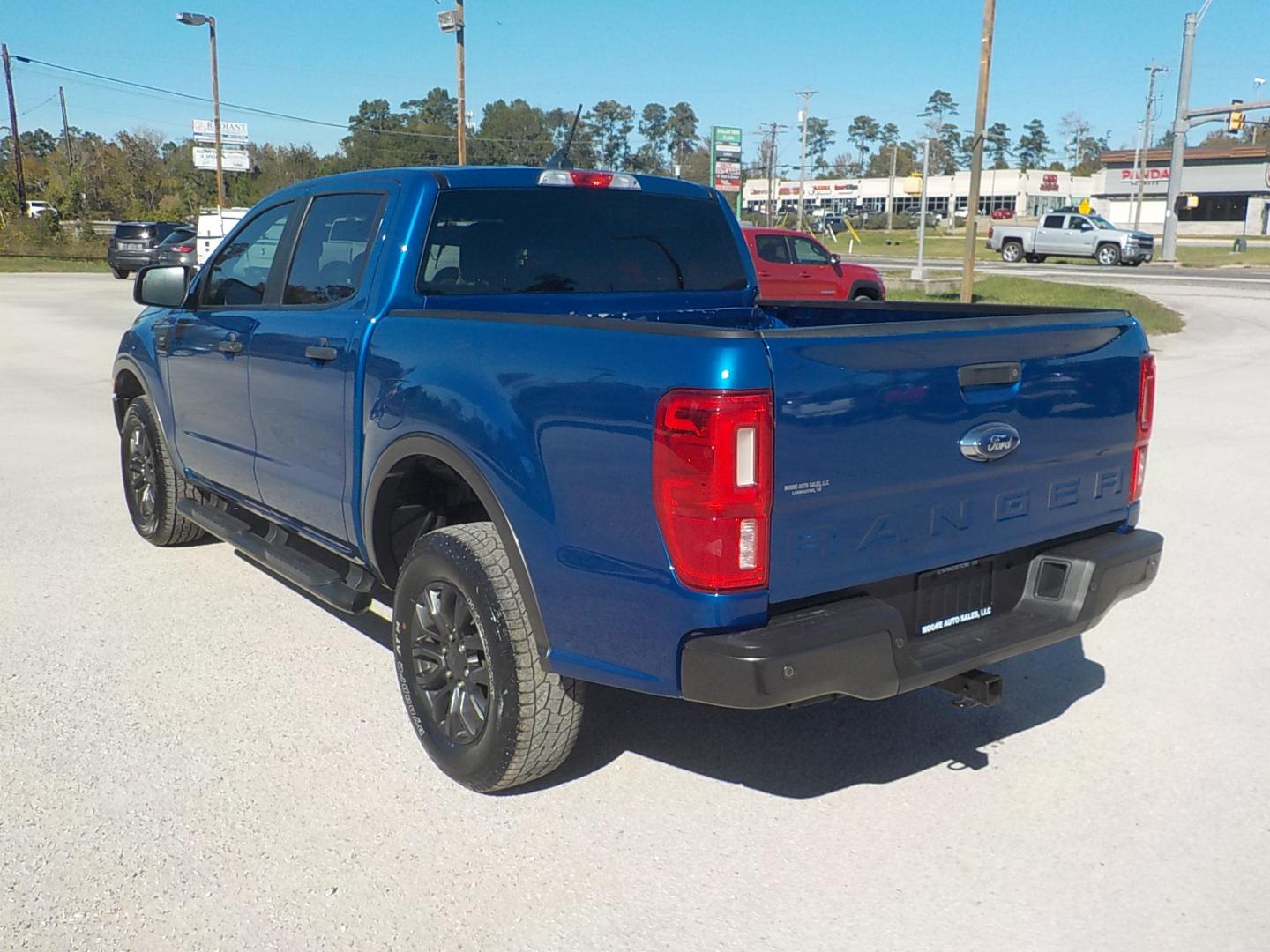 2020 Blue /Gray Ford Ranger XLT SuperCrew 2WD (1FTER4EH0LL) with an 2.3L L4 DOHC 16V engine, 10A transmission, located at 1617 W Church Street, Livingston, TX, 77351, (936) 327-3600, 30.710995, -94.951157 - This truck has a lot of eye appeal! If you want to get noticed you better not wait!! - Photo#5