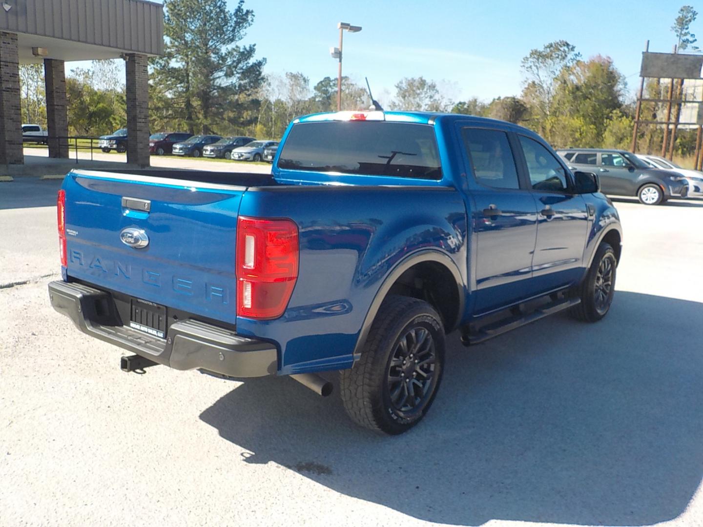 2020 Blue /Gray Ford Ranger XLT SuperCrew 2WD (1FTER4EH0LL) with an 2.3L L4 DOHC 16V engine, 10A transmission, located at 1617 W Church Street, Livingston, TX, 77351, (936) 327-3600, 30.710995, -94.951157 - This truck has a lot of eye appeal! If you want to get noticed you better not wait!! - Photo#6