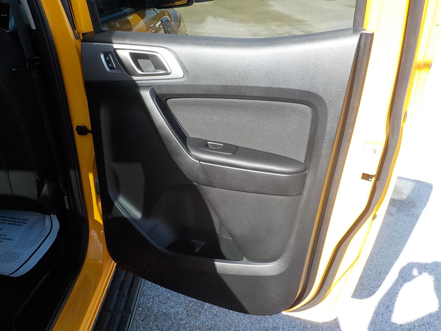 2021 Yellow /Black Ford Ranger XL SuperCrew 4WD (1FTER4FH6ML) with an 2.3L L4 DOHC 16V engine, 10A transmission, located at 1617 W Church Street, Livingston, TX, 77351, (936) 327-3600, 30.710995, -94.951157 - LOW LOW MILES!! TALK ABOUT FLASHY!! - Photo#14