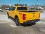 2021 Yellow /Black Ford Ranger XL SuperCrew 4WD (1FTER4FH6ML) with an 2.3L L4 DOHC 16V engine, 10A transmission, located at 1617 W Church Street, Livingston, TX, 77351, (936) 327-3600, 30.710995, -94.951157 - LOW LOW MILES!! TALK ABOUT FLASHY!! - Photo#3