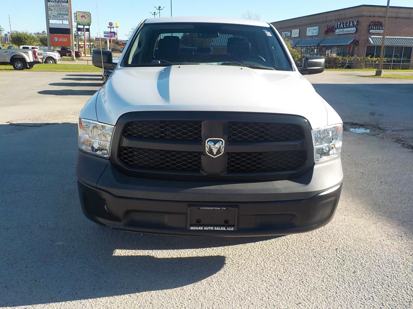 2019 White /Gray RAM 1500 Classic Tradesman Crew Cab LWB 2WD (1C6RR6ST5KS) with an 5.7L V8 OHV 16V engine, 8A transmission, located at 1617 W Church Street, Livingston, TX, 77351, (936) 327-3600, 30.710995, -94.951157 - LOW MILES!! CREW CAB!! Great miles on a fantastic work truck! - Photo#1