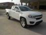 2020 White /Black Chevrolet Colorado LT Ext. Cab 2WD (1GCHSCEA0L1) with an 2.5L L4 DOHC 16V GAS engine, 6A transmission, located at 1617 W Church Street, Livingston, TX, 77351, (936) 327-3600, 30.710995, -94.951157 - Great run around truck! - Photo#1